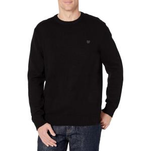 imageChaps Mens Classic Fit Cotton Crewneck SweaterBlack 20