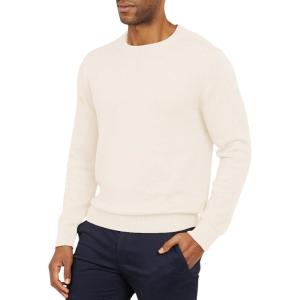 imageChaps Mens Classic Fit Long Sleeve Cotton Jersey Midweight Crewneck Sweater SXXLOatmeal Heather