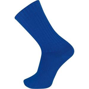 imageChaps Mens Rib Solid Color Cotton and Breathable Mesh Crew Socks 16 Pair PacksBlue Shell 1 Pair