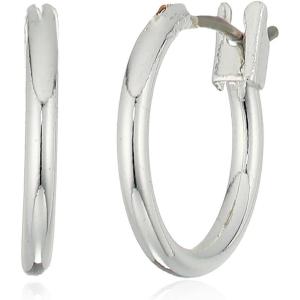 imageChaps Womens 15Mm Dainty Hoop Earrings Silver