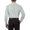 imageVan Heusen Mens Dress Shirt Regular Fit Pinpoint StripeGreen Chicory