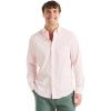 imageNautica Mens Classic Button Down ShirtSmall Checkered Oasis Pink