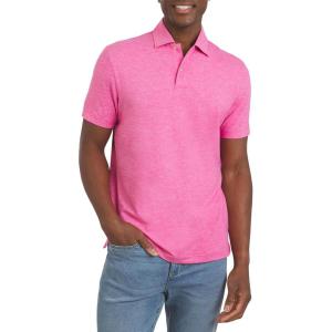 imageChaps Mens Everyday Classic Fit Stretch Active Performance Polo ShirtPink Carnation