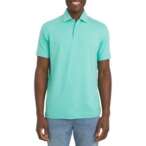 imageChaps Mens Everyday Classic Fit Stretch Active Performance Polo ShirtPool Blue