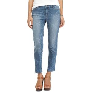 imageChaps Womens Petite Crop Skinny Jeans Banana Leaf Wash 4