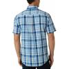 imageChaps Mens Short Sleeve Woven Shirt US Alpha Medium Regular Regular Light Blue