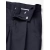 image:imageChaps Boys School Uniform Pleated Twill PantNavy