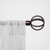 image:imageChaps Home Cage  Diameter Window Curtain Rod and Finial Set Oil Rubbed Bronze Adjustable 3566Oil Rubbed Bronze