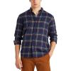image:imageChaps Mens Classic Fit Long Sleeve Performance Flannel ShirtPineneedle Plaid