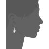 image:imageChaps Womens Layered Disc Drop Leverback Drop Earrings Silver