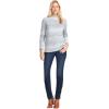 image:imageChaps Womens Novelty Fashion Mockneck Pull Over Long Sleeve Sweater Blue Multi XXL