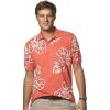 image:imageChaps ClassicFit Tropical Floral Pique Polo Small Amalfi Red