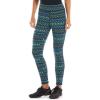 image:imageWomens Chaps Sports Basic Leggings Medium Black Ikat