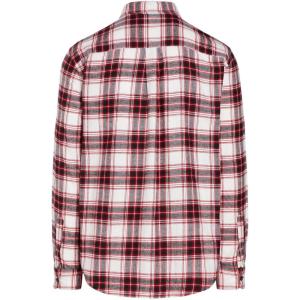 image:imageChaps Mens Classic Fit Long Sleeve Performance Flannel ShirtChaps Red Plaid 9
