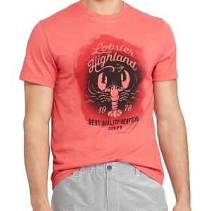 image:imageChaps Mens Short Sleeve Lobster Highland Graphic Tee TShirt XXLarge Cactus Flower
