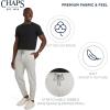 image:imageChaps Mens Everyday Regular Fit Comfortable Fleece Lined Jogger Sweatpants S2XLOatmeal Heather