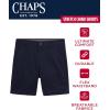 image:imageChaps Boys Shorts  Flex Waistband Stretch Twill Boys Chino Shorts  Casual Uniform Khaki Shorts for BoysAmerican Navy