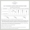 image:imageExclusive Home Curtains Rings 1 Curtain Rod and Coordinating Finial Set Matte White Adjustable 66120Gunmetal
