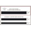 image:imageExclusive Home Curtains Rings 1 Curtain Rod and Coordinating Finial Set Matte White Adjustable 66120Matte Black