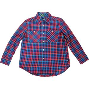 image:imageChaps Boys amp Toddler Plaid Flannel Buttonup LongSleeve Shirt 44T Bright Pop
