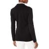 image:imageChaps Womens CottonBlend Sweater BlazerBlack