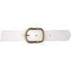 image:imageChaps Womens Contoured Belt Small white