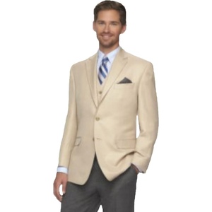 image:imageChaps Mens Suit Separates Linen Classic Fit Sport Coat Natural 46 Regular