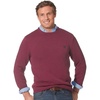image:imageChaps Mens Crew Neck Solid Sweater Small Vintage Port