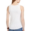 image:imageChaps Womens StripedPocket Tank Top White Large