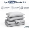 image:imageChaps Sheets Sets  TwinHirise Gray