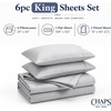 image:imageChaps Sheets Sets  TwinHirise Gray