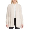 image:imageChaps Womens OpenFront Patchwork Cardigan Pink Multi XLarge