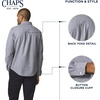 image:imageChaps Mens Classic Fit Long Sleeve Button Down Oxford ShirtCharcoal