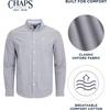 image:imageChaps Mens Classic Fit Long Sleeve Button Down Oxford ShirtCharcoal