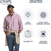 image:imageChaps Mens Classic Fit Long Sleeve Button Down Oxford ShirtRio Red