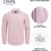 image:imageChaps Mens Classic Fit Long Sleeve Button Down Oxford ShirtRio Red