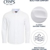image:imageChaps Mens Classic Fit Long Sleeve Button Down Oxford ShirtWhite