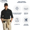 image:imageChaps Mens Classic Fit Long Sleeve Button Down Plaid Corudroy ShirtPine Plaid
