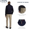 image:imageChaps Mens Classic Fit Ultra Soft Scotland Fleece Quarter Zip SweatshirtAmerican Navy