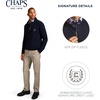 image:imageChaps Mens Classic Fit Ultra Soft Scotland Fleece Quarter Zip SweatshirtAmerican Navy