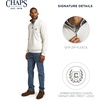image:imageChaps Mens Classic Fit Ultra Soft Scotland Fleece Quarter Zip SweatshirtOatmeal Heather