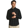 image:imageChaps Mens Classic Fit Long Sleeve Button Down Plaid Corudroy ShirtPine Plaid