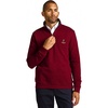 image:imageChaps Mens Classic Fit Ultra Soft Scotland Fleece Quarter Zip SweatshirtDeep Mahogany
