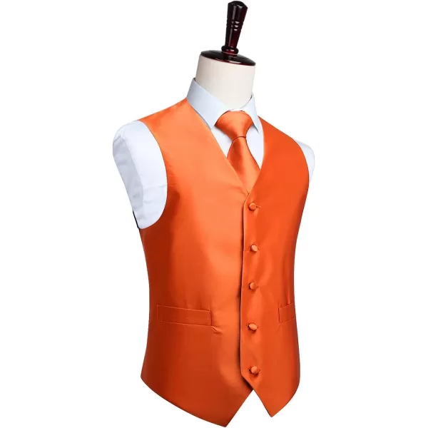 HISDERN 3PC Men's Paisley Floral Jacquard Suit Vest &amp; Necktie and Pocket Square Formal Waistcoat for Tuxedo Wedding Party