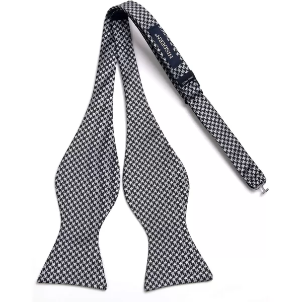HISDERN Bow Tie and Suspenders for Men Floral Paisley Suspender Bowtie Set Adjustable Strong 6 Clips for Wedding Party