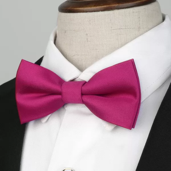 HISDERN Bow Ties for Boys Pre Tied Toddler Bow Tie Adjustable Kids Bowties Clip On Fun Patterned Bowties for Wedding Party