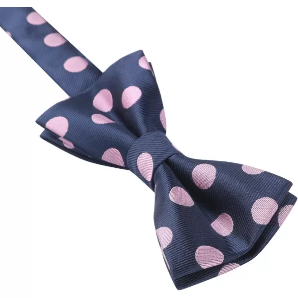 HISDERN Bow Ties for Boys Pre Tied Toddler Bow Tie Adjustable Kids Bowties Clip On Fun Patterned Bowties for Wedding Party
