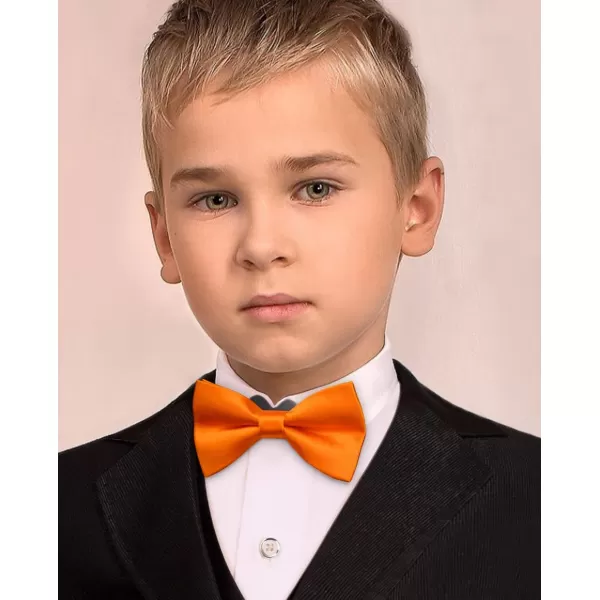 HISDERN Bow Ties for Boys Pre Tied Toddler Bow Tie Adjustable Kids Bowties Clip On Fun Patterned Bowties for Wedding Party