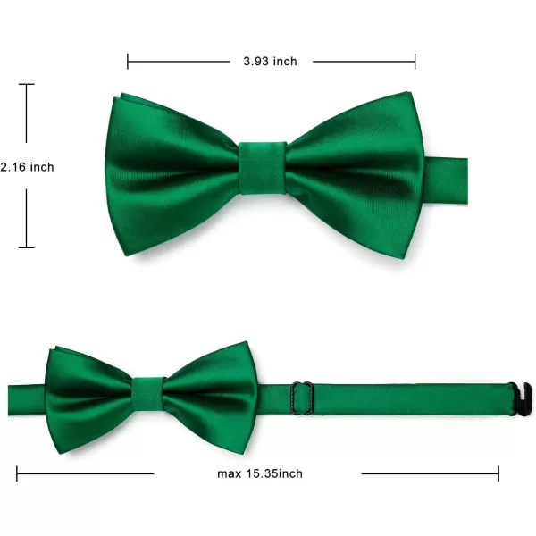 HISDERN Bow Ties for Boys Pre Tied Toddler Bow Tie Adjustable Kids Bowties Clip On Fun Patterned Bowties for Wedding Party