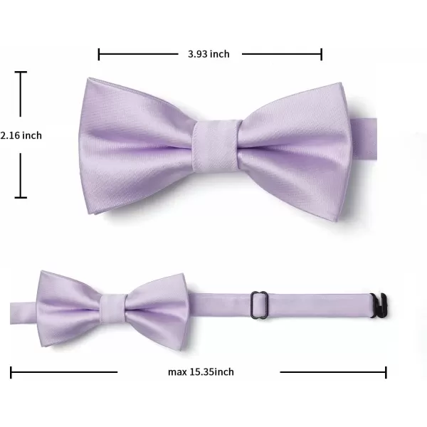 HISDERN Bow Ties for Boys Pre Tied Toddler Bow Tie Adjustable Kids Bowties Clip On Fun Patterned Bowties for Wedding Party